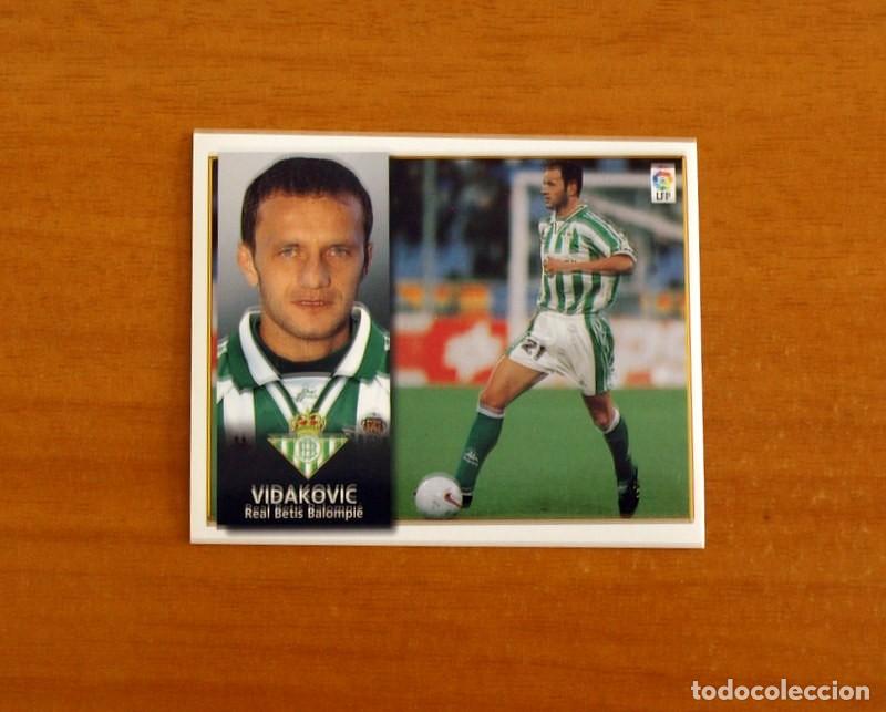 Cromos de Futebol: Real Betis - Vidakovic - Ediciones Este Liga 1998-1999, 98-99 - Nunca pegado