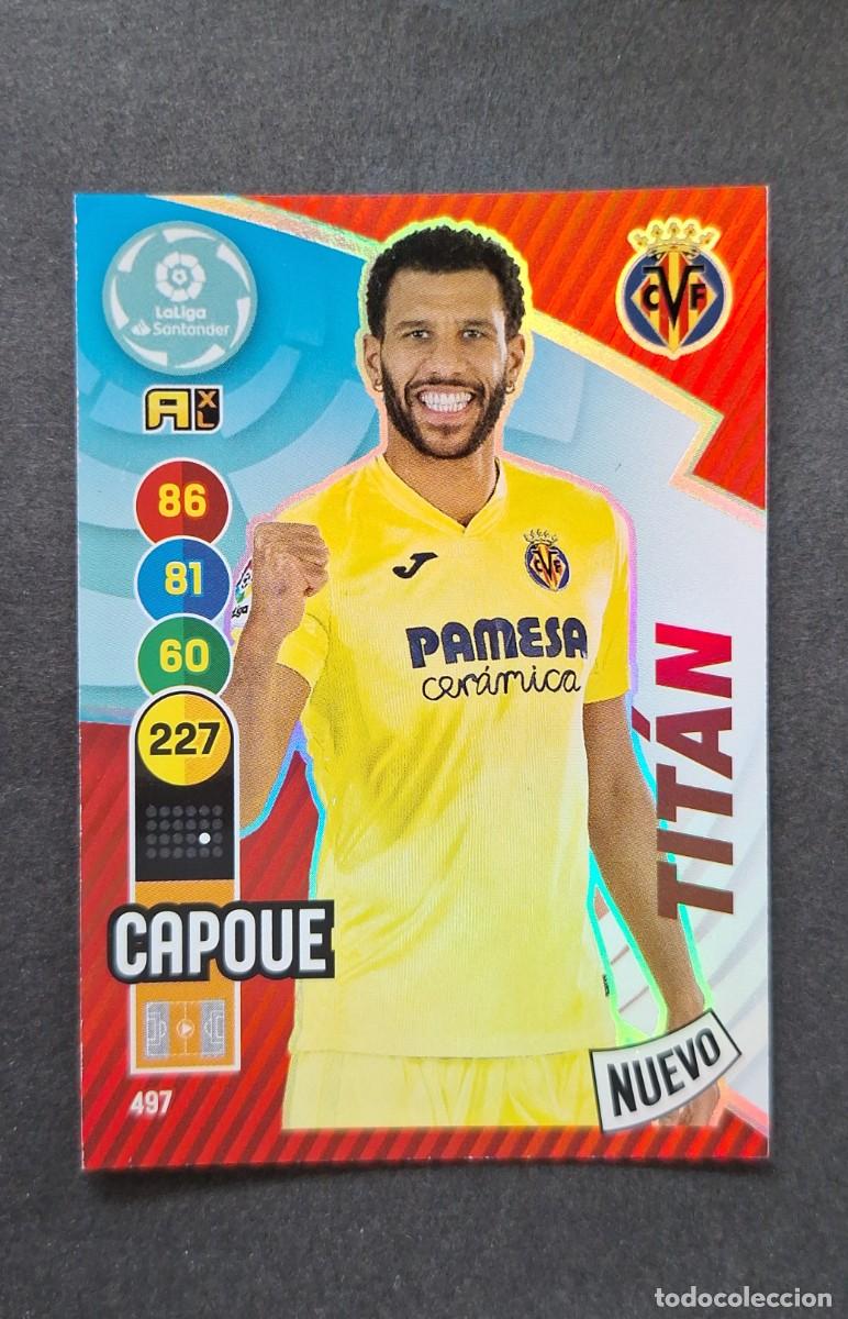 Cromos de Futebol: L1 CAPOUE VILLARREAL C. F. 497 NUEVO TITAN PANINI ADRENALYN XL 2020 2021 20 21