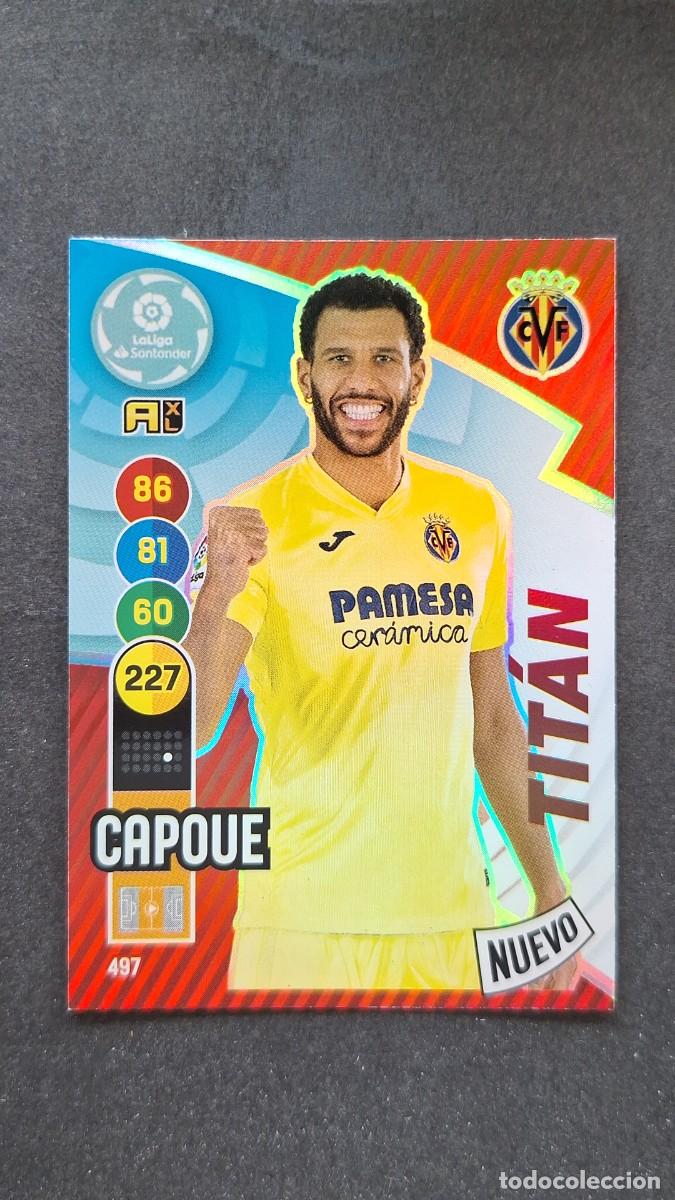 Cromos de Futebol: L1 CAPOUE VILLARREAL C. F. 497 NUEVO TITAN PANINI ADRENALYN XL 2020 2021 20 21