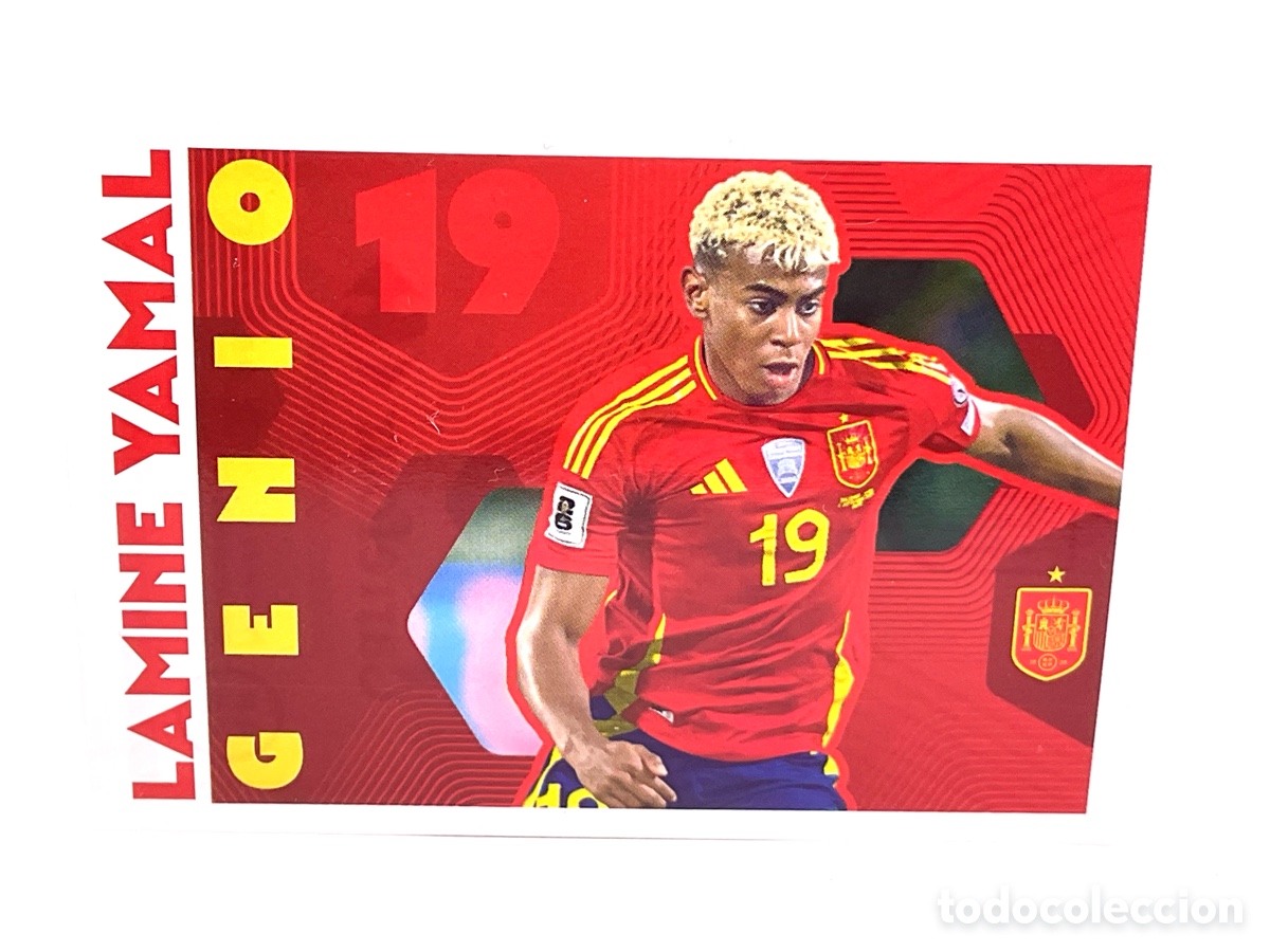 Cromos de Futebol: N&ordm; 71. LAMINE YAMAL GENIO . COLECCI&Oacute;N CARREFOUR MUNDIAL 2026. PANINI