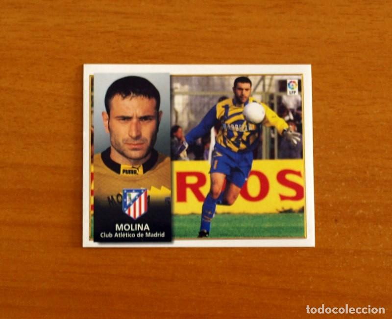 Cromos de f&uacute;tbol: Atl&eacute;tico de Madrid - Molina - Ediciones Este Liga 1998-1999, 98-99 - Nunca Pegado