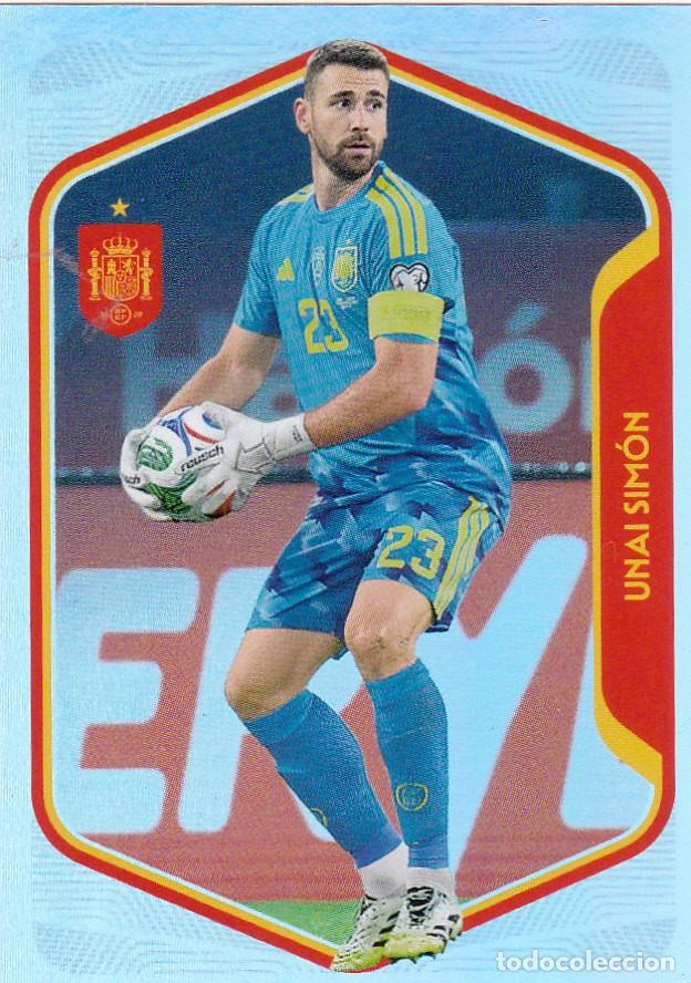 Cromos de f&uacute;tbol: SELECCI&Oacute;N DE ESPA&Ntilde;A 2026 CARREFOUR N&ordm; 10 UNAI SIM&Oacute;N (M-18)