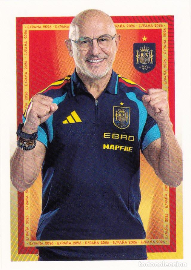 Cromos de f&uacute;tbol: SELECCI&Oacute;N DE ESPA&Ntilde;A 2026 CARREFOUR N&ordm; 7 DE LA FUENTE (M-18)
