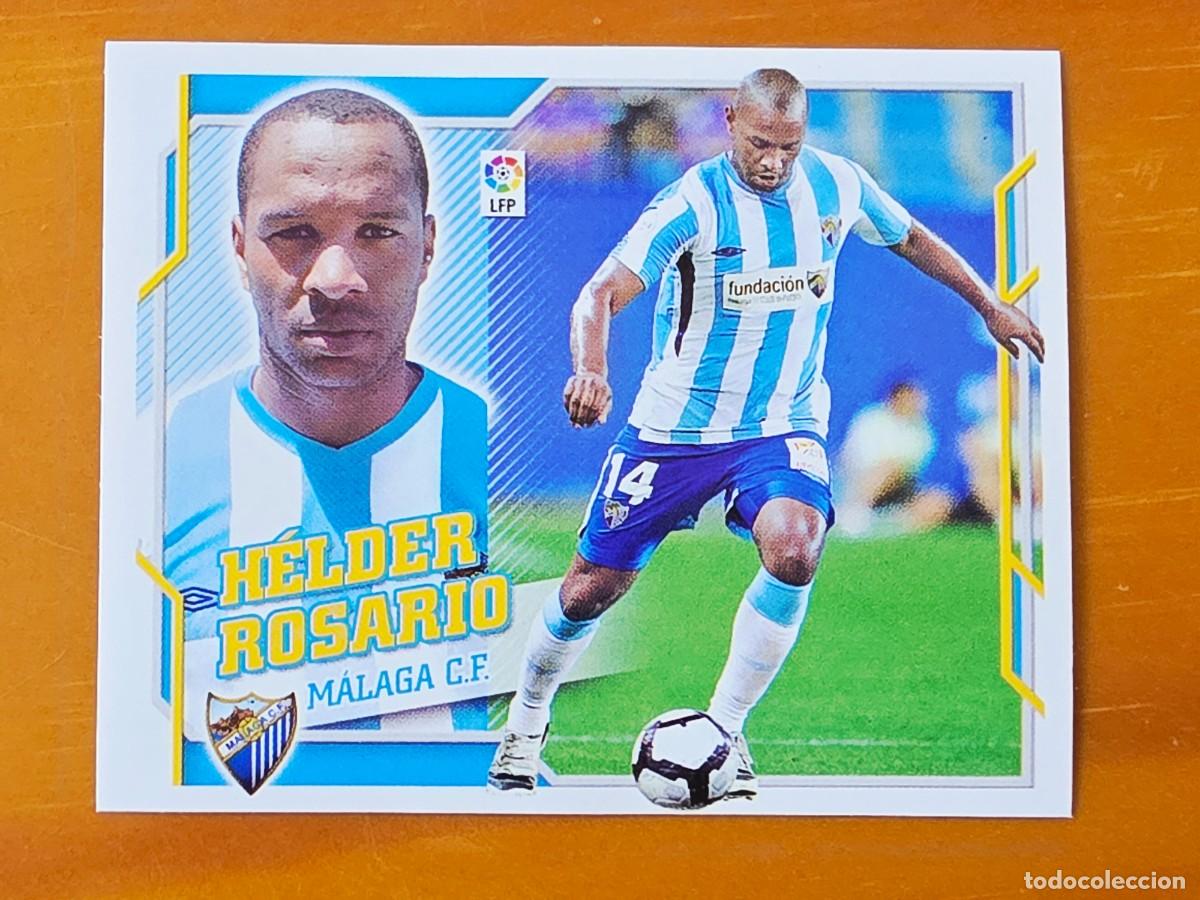 Cromos de f&uacute;tbol: 2 H&eacute;lder Rosario, M&aacute;laga CF, Panini Ediciones Liga Este 2010 2011 10 11
