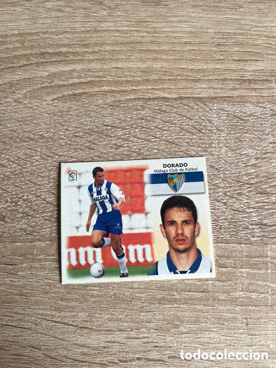 Cromos de f&uacute;tbol: DORADO LIGA ESTE EDICIONES ESTE 1999 2000 99 00 M&Aacute;LAGA