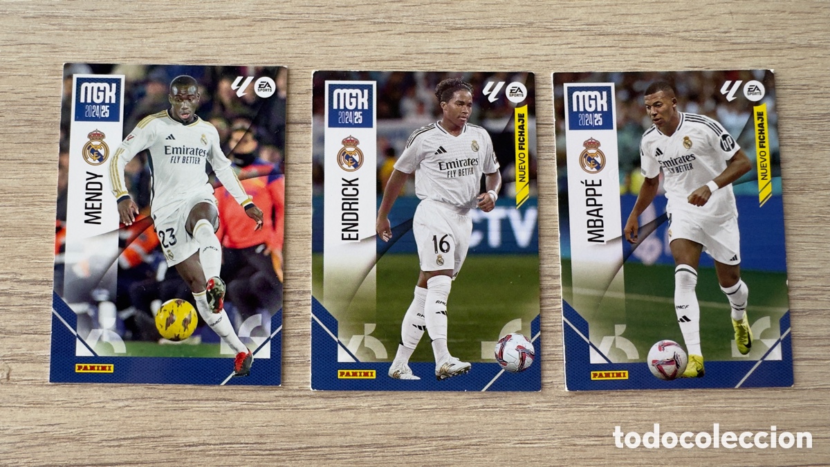 Cromos de f&uacute;tbol: Cromos MegaCracks Temporada 24/25 Real Madrid