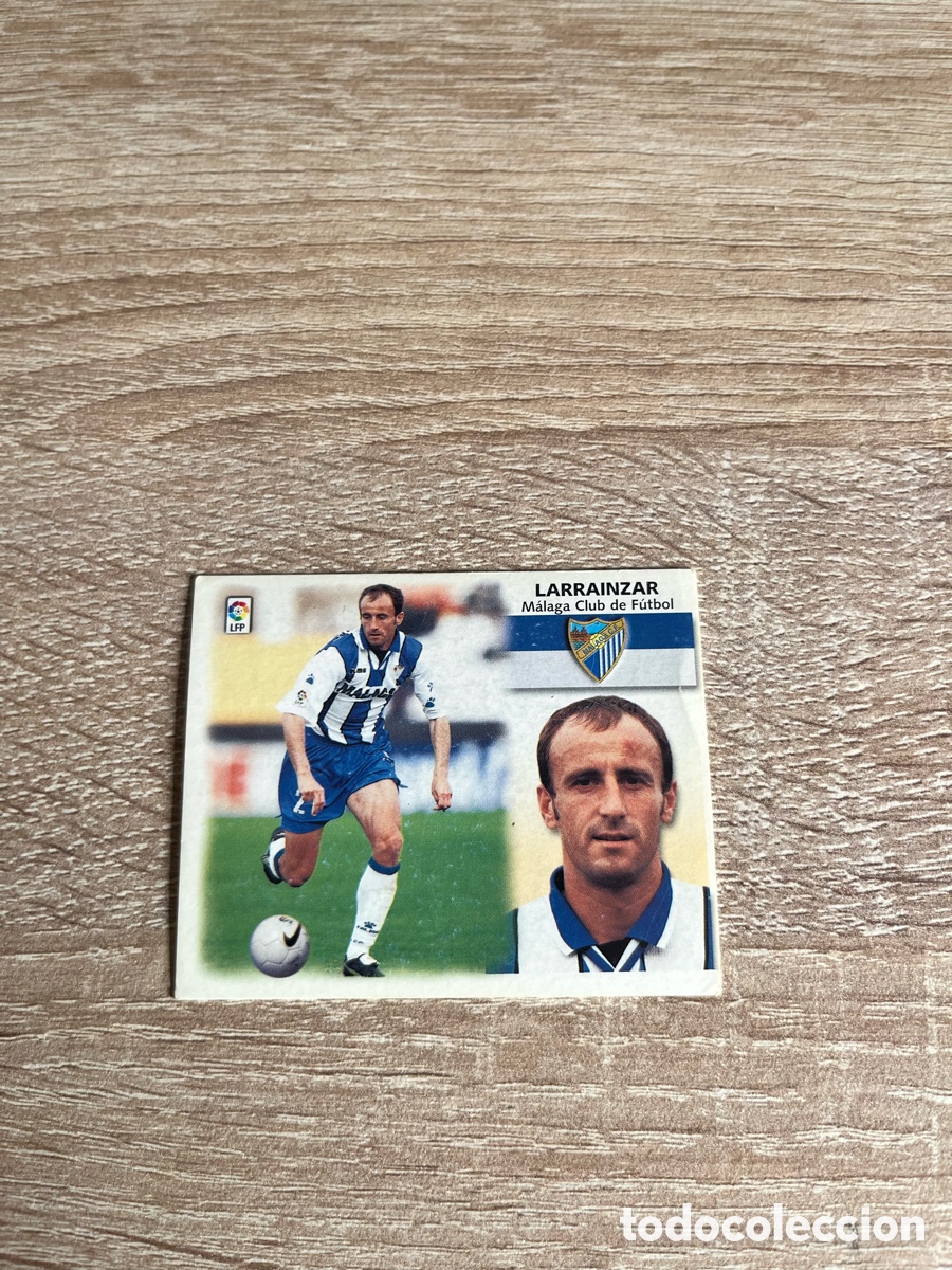 Cromos de f&uacute;tbol: LARRAINZAR LIGA ESTE EDICIONES ESTE 1999 2000 99 00 M&Aacute;LAGA
