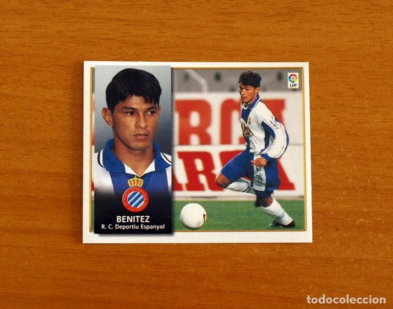 Cromos de f&uacute;tbol: R.C.D. Espa&ntilde;ol, Espanyol - Benitez - Ediciones Este Liga 1998-1999, 98-99 - Nunca pegado