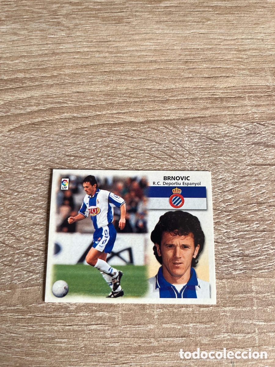Cromos de f&uacute;tbol: BRNOVIC LIGA ESTE EDICIONES ESTE 1999 2000 99 00 ESPA&Ntilde;OL ESPANYOL
