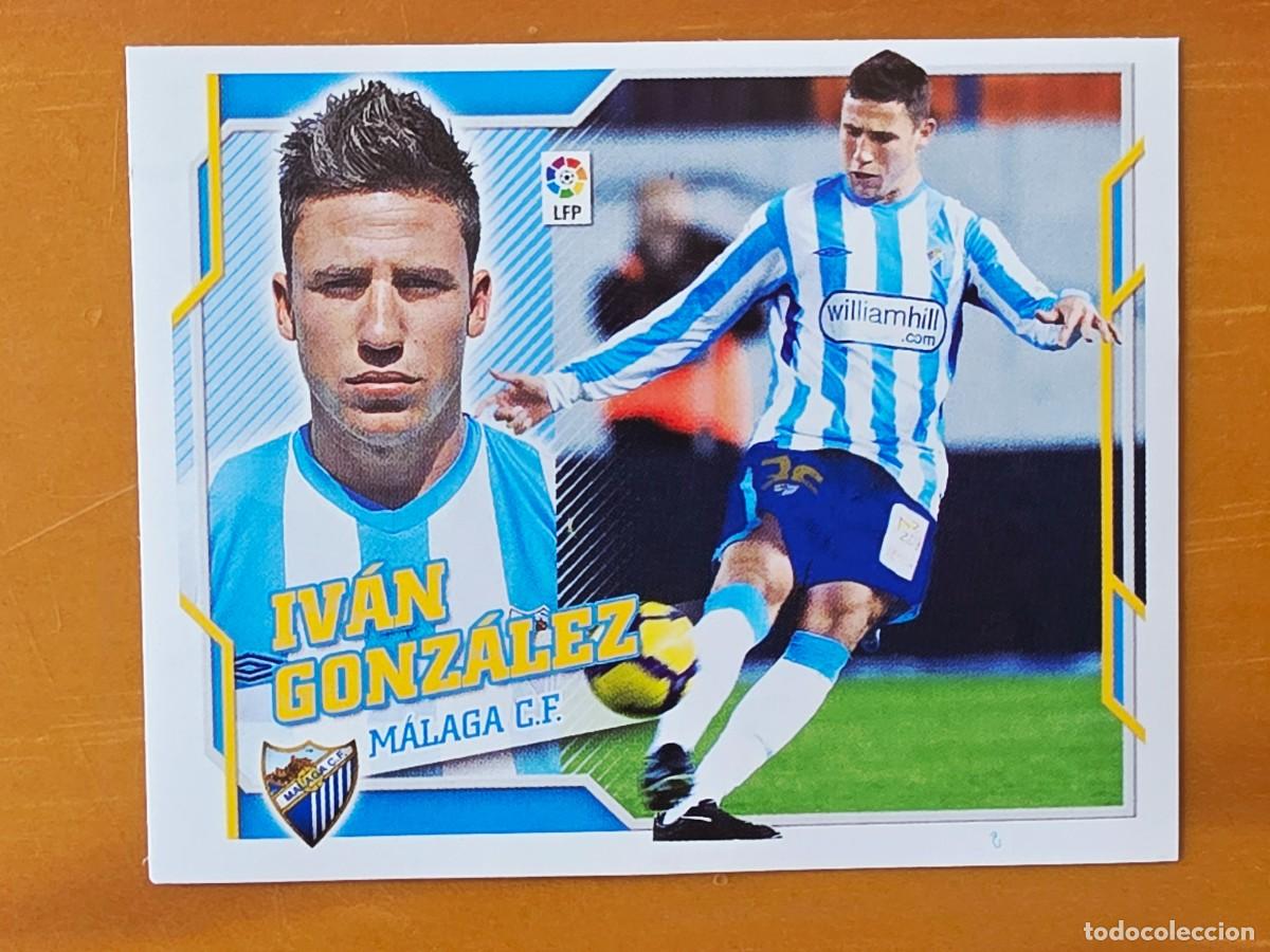 Cromos de f&uacute;tbol: 5 Iv&aacute;n Gonz&aacute;lez, M&aacute;laga CF, Panini Ediciones Liga Este 2010 2011 10 11