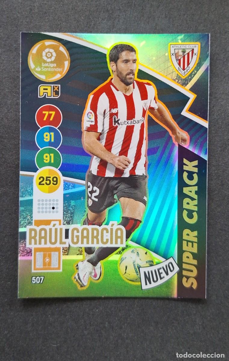 Cromos de f&uacute;tbol: L1 RAUL GARCIA ATHLETIC CLUB DE BILBAO 507 NUEVO SUPER CRACK PANINI ADRENALYN XL 2020 2021 20 21