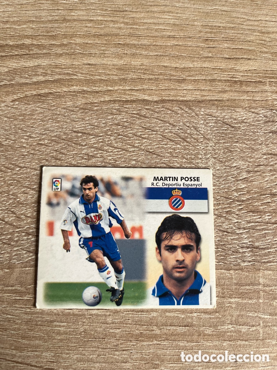 Cromos de f&uacute;tbol: MARTIN POSSE LIGA ESTE EDICIONES ESTE 1999 2000 99 00 ESPA&Ntilde;OL ESPANYOL