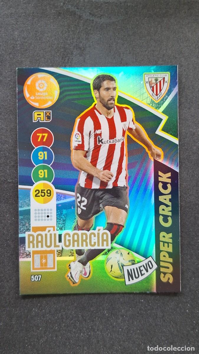 Cromos de f&uacute;tbol: L1 RAUL GARCIA ATHLETIC CLUB DE BILBAO 507 NUEVO SUPER CRACK PANINI ADRENALYN XL 2020 2021 20 21