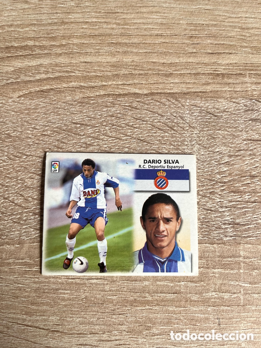 Cromos de f&uacute;tbol: DARIO SILVA LIGA ESTE EDICIONES ESTE 1999 2000 99 00 ESPA&Ntilde;OL ESPANYOL