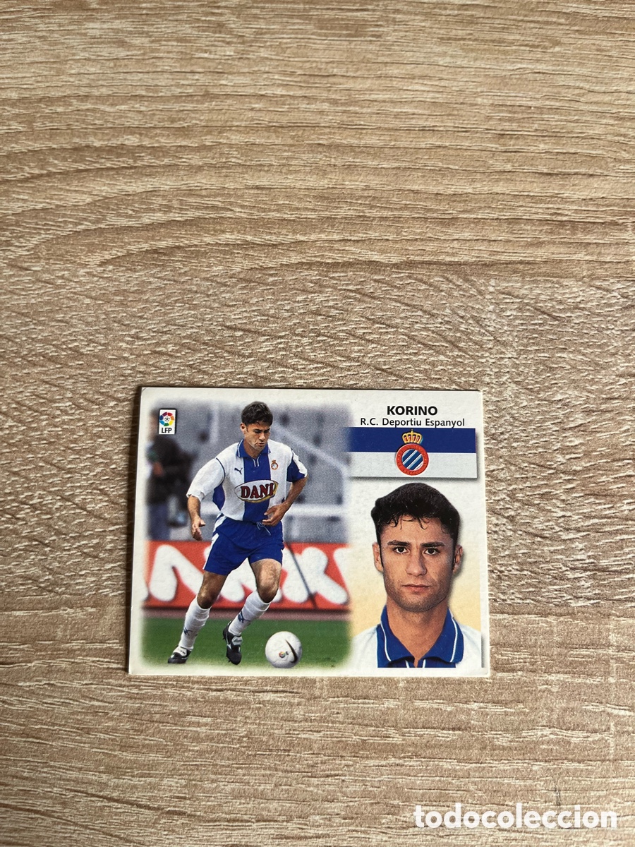 Cromos de f&uacute;tbol: KORINO LIGA ESTE EDICIONES ESTE 1999 2000 99 00 ESPA&Ntilde;OL ESPANYOL