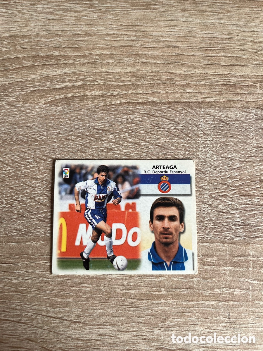 Cromos de f&uacute;tbol: ARTEAGA LIGA ESTE EDICIONES ESTE 1999 2000 99 00 ESPA&Ntilde;OL ESPANYOL