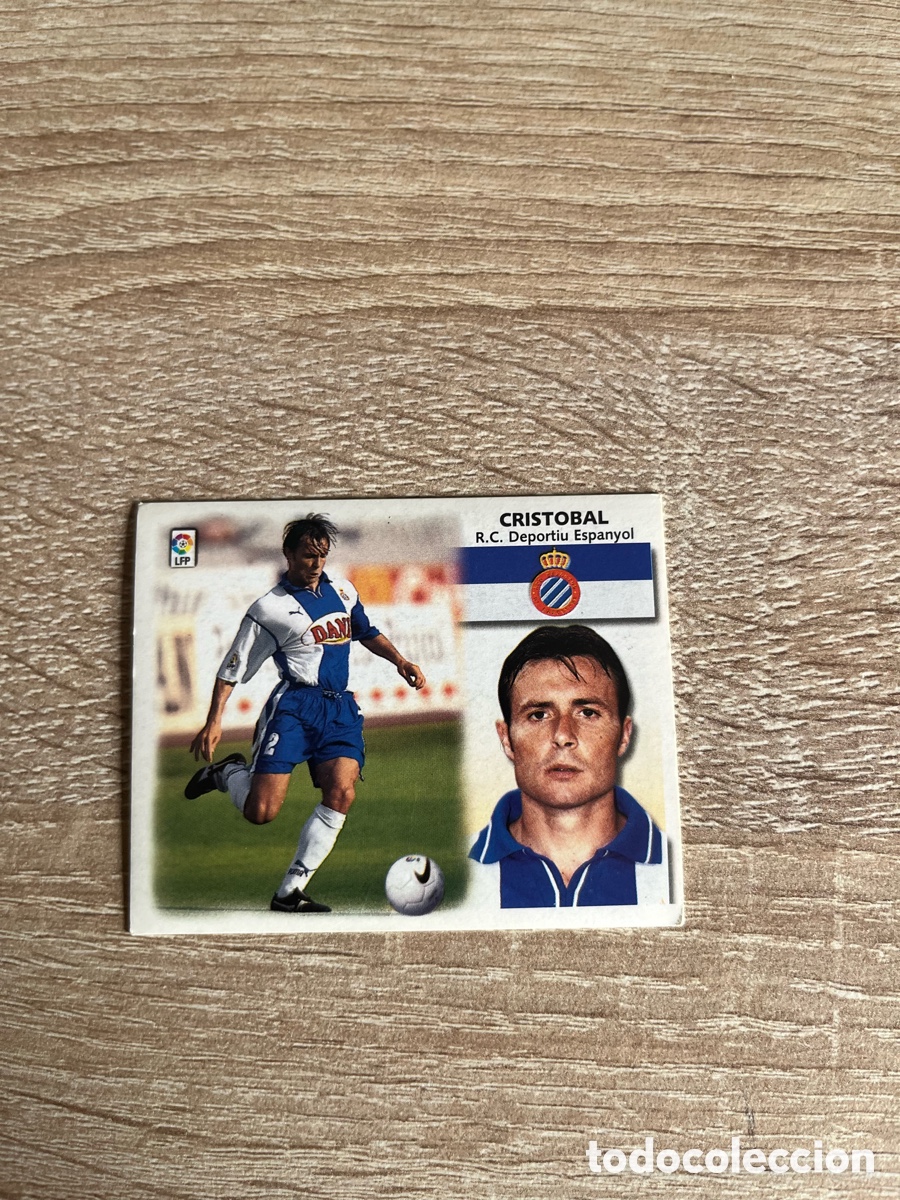 Cromos de f&uacute;tbol: CRIST&Oacute;BAL LIGA ESTE EDICIONES ESTE 1999 2000 99 00 ESPA&Ntilde;OL ESPANYOL