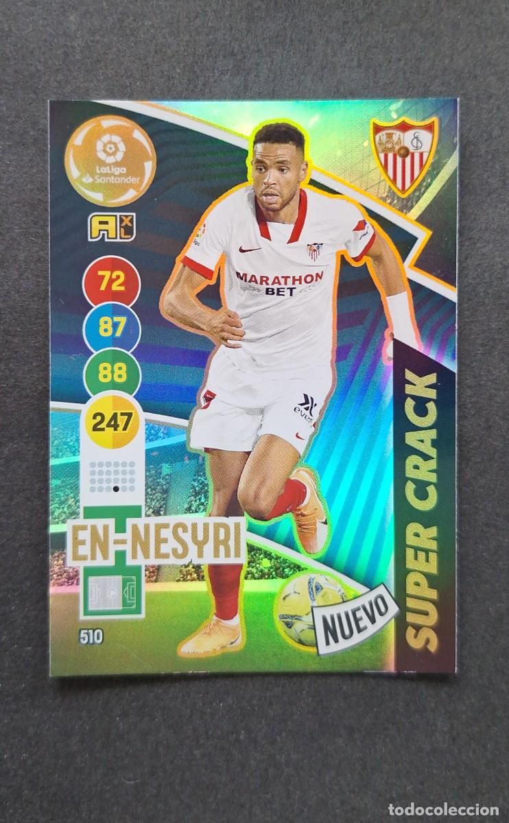 Cromos de f&uacute;tbol: L1 EN-NESYRI SEVILLA F. C. 510 NUEVO SUPER CRACK PANINI ADRENALYN XL 2020 2021 20 21