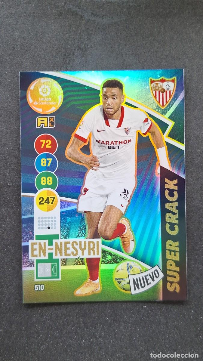 Cromos de f&uacute;tbol: L1 EN-NESYRI SEVILLA F. C. 510 NUEVO SUPER CRACK PANINI ADRENALYN XL 2020 2021 20 21