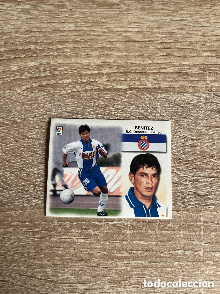 Cromos de f&uacute;tbol: BEN&Iacute;TEZ LIGA ESTE EDICIONES ESTE 1999 2000 99 00 ESPA&Ntilde;OL ESPANYOL