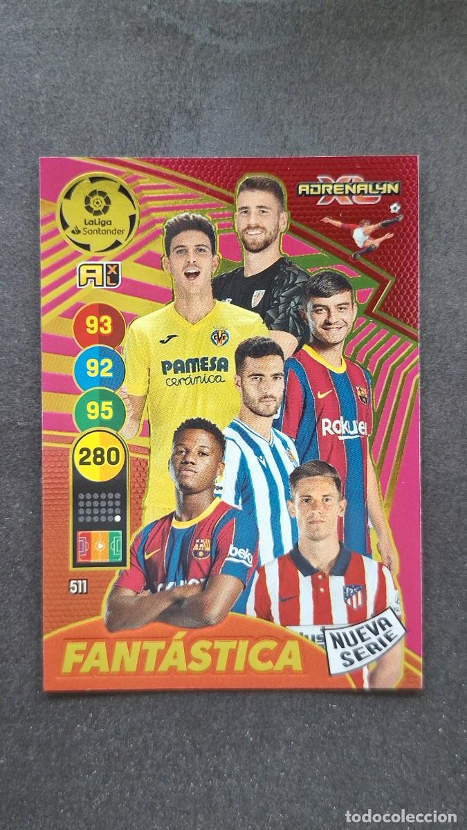 Cromos de f&uacute;tbol: L1 CARD FANTASTICA 511 NUEVA SERIE PANINI ADRENALYN XL 2020 2021 20 21