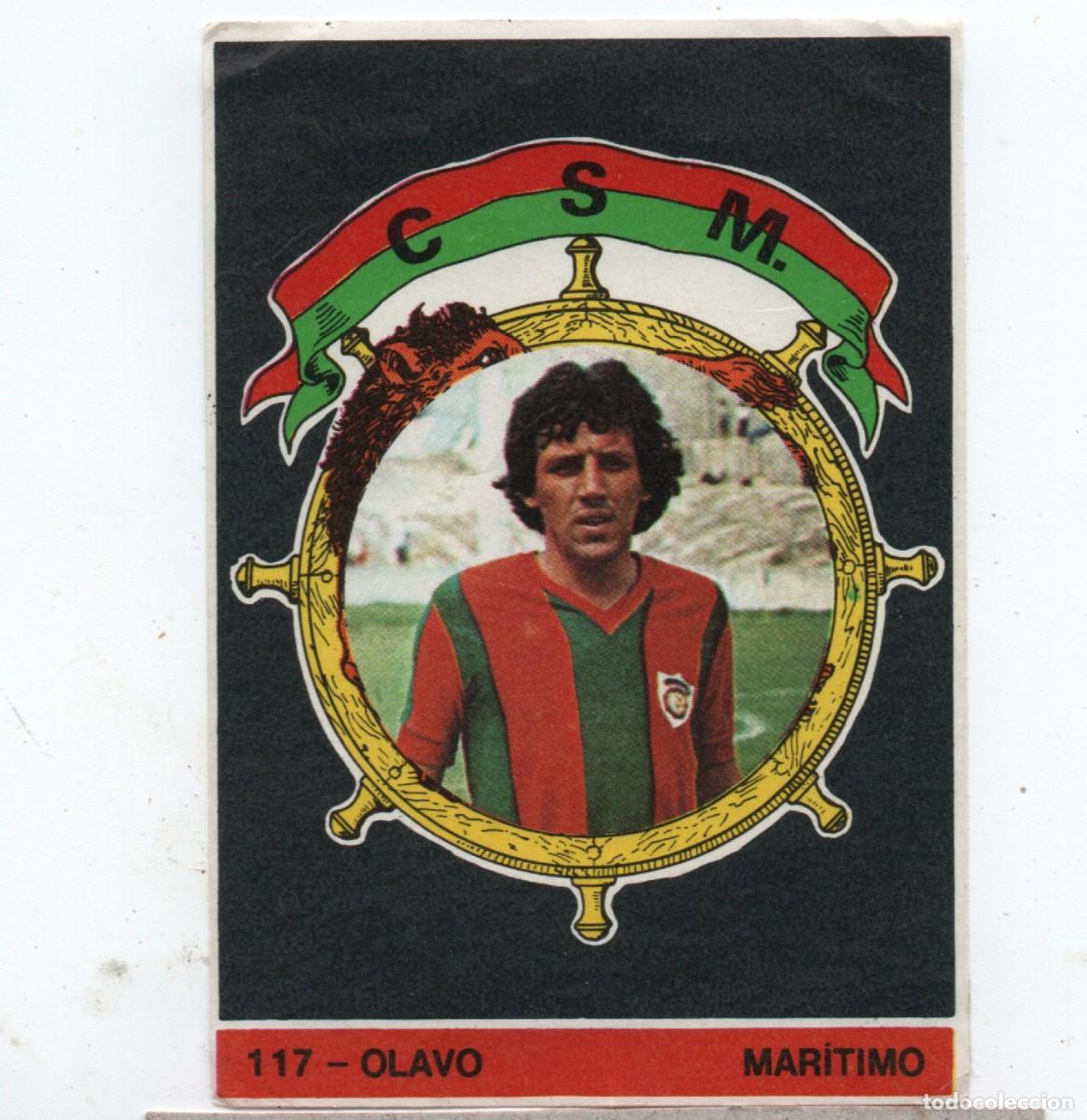 Cromos de f&uacute;tbol: PORTUGAL OLD FOOTBALL STICKER # 117 OLAVO, MAR&Iacute;TIMO, NORMAL CONDITION