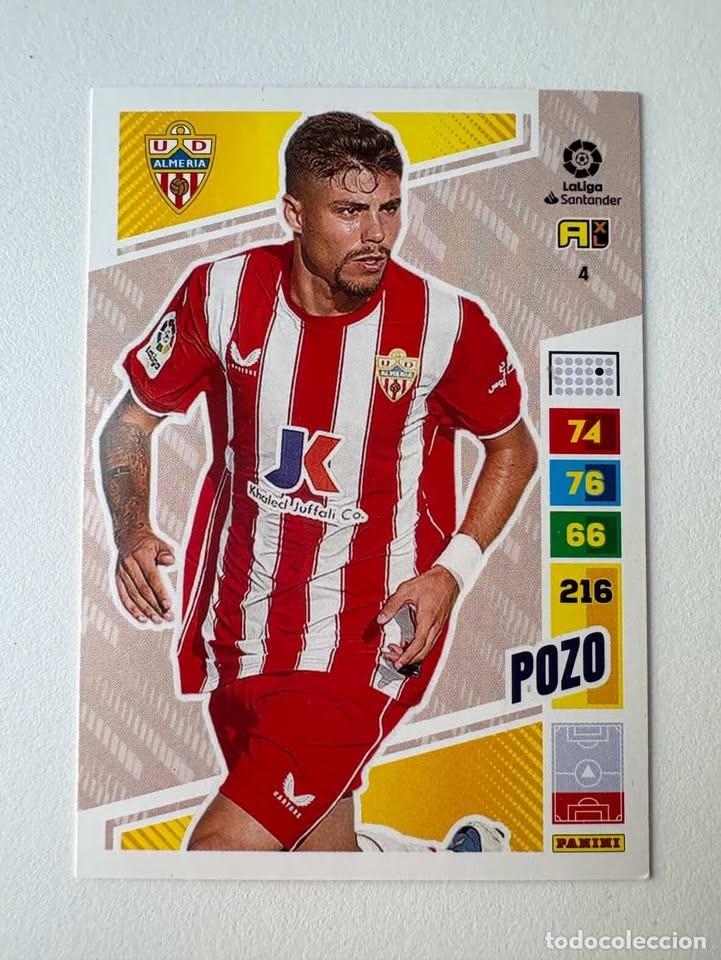 Cromos de f&uacute;tbol: Pozo Almer&iacute;a 4 Adrenalyn 2022-23