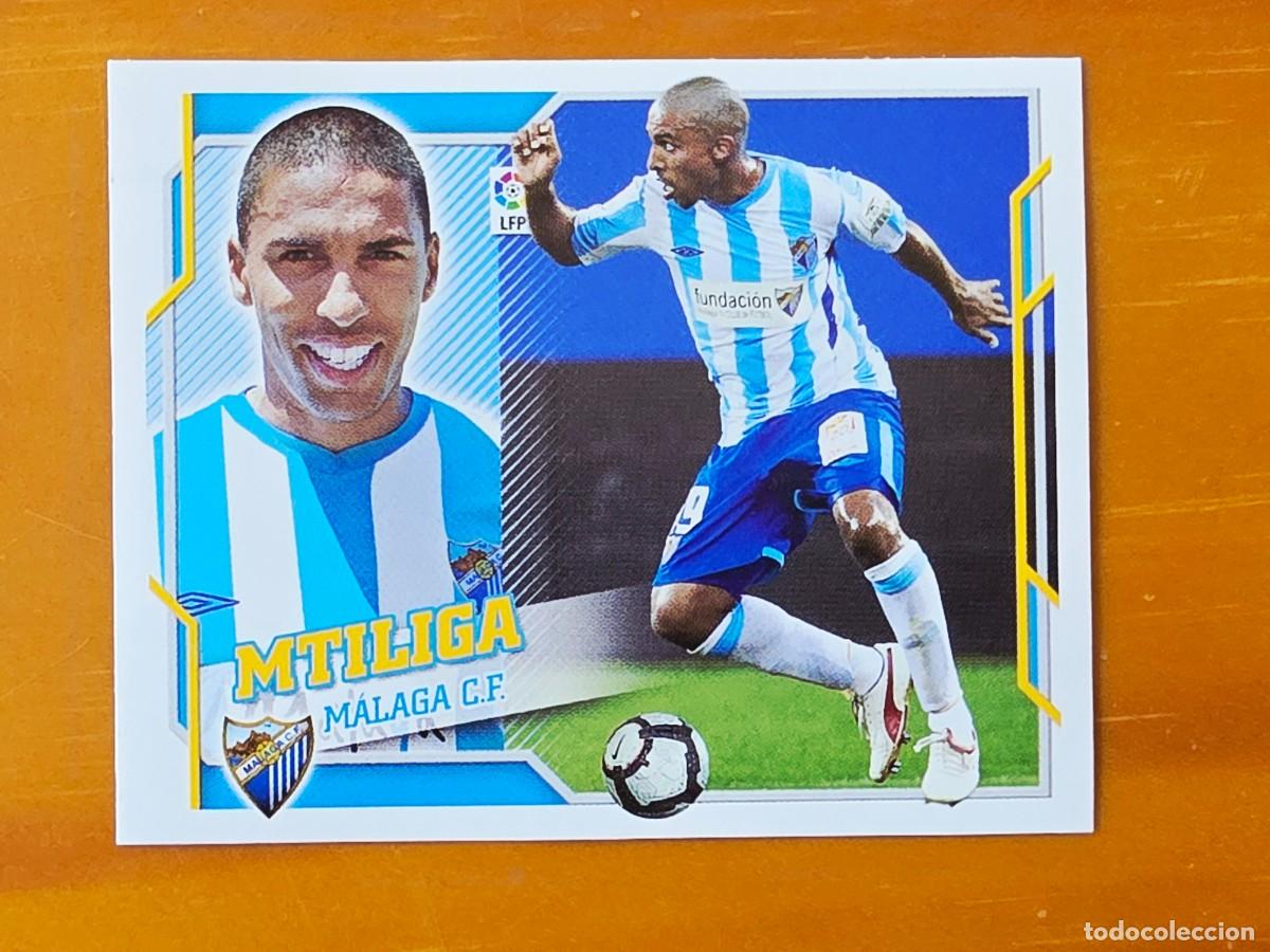 Cromos de f&uacute;tbol: 7 Mtiliga, M&aacute;laga CF, Panini Ediciones Liga Este 2010 2011 10 11