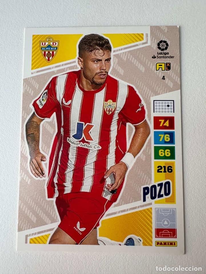 Cromos de f&uacute;tbol: Pozo Almer&iacute;a 4 Adrenalyn 2022-23
