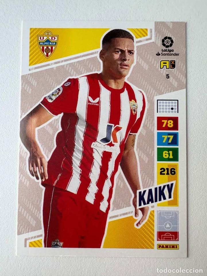 Football Stickers: Kayki Almer&iacute;a 5 Adrenalyn 2022-23