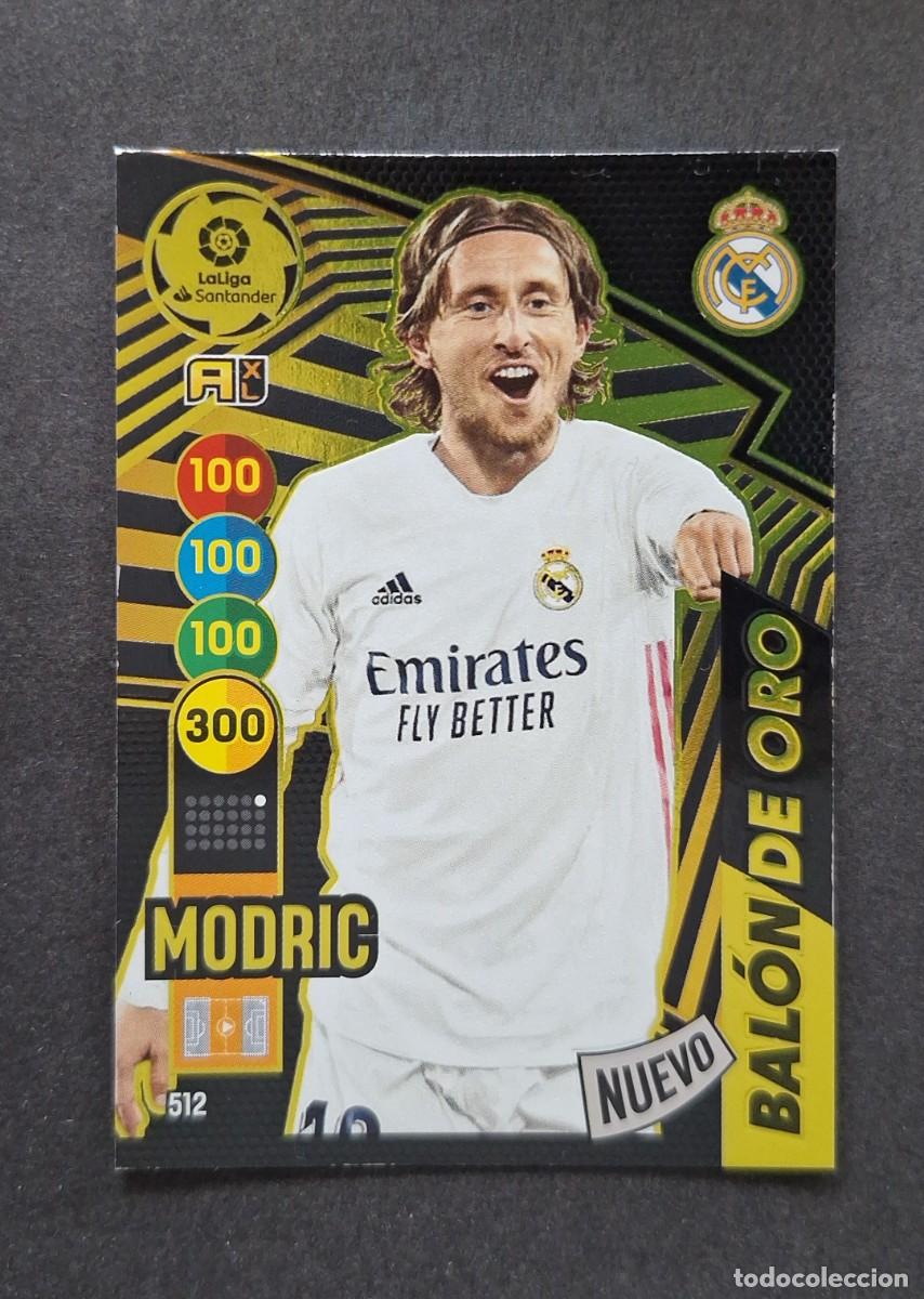 Football Stickers: L1 MODRIC REAL MADRID 512 NUEVO BALON DE ORO PANINI ADRENALYN XL 2020 2021 20 21