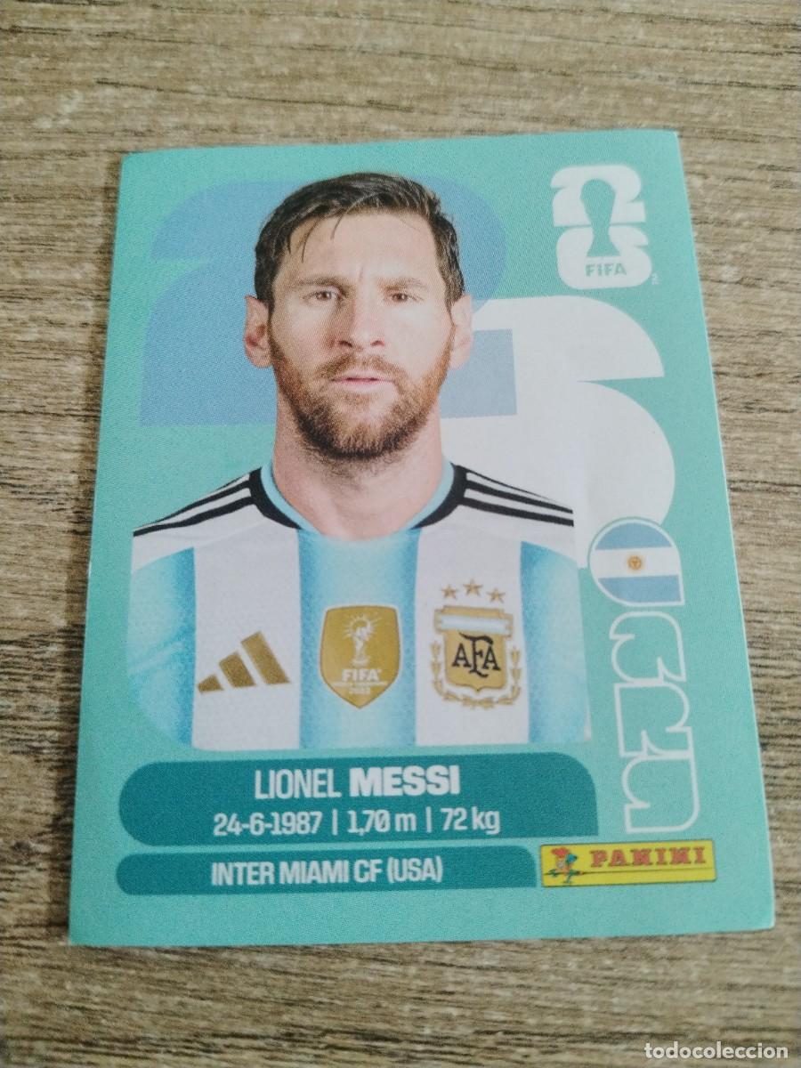 Cromos de f&uacute;tbol: CROMO MUNDIAL 2026 - ARGENTINA ARG 17 MESSI