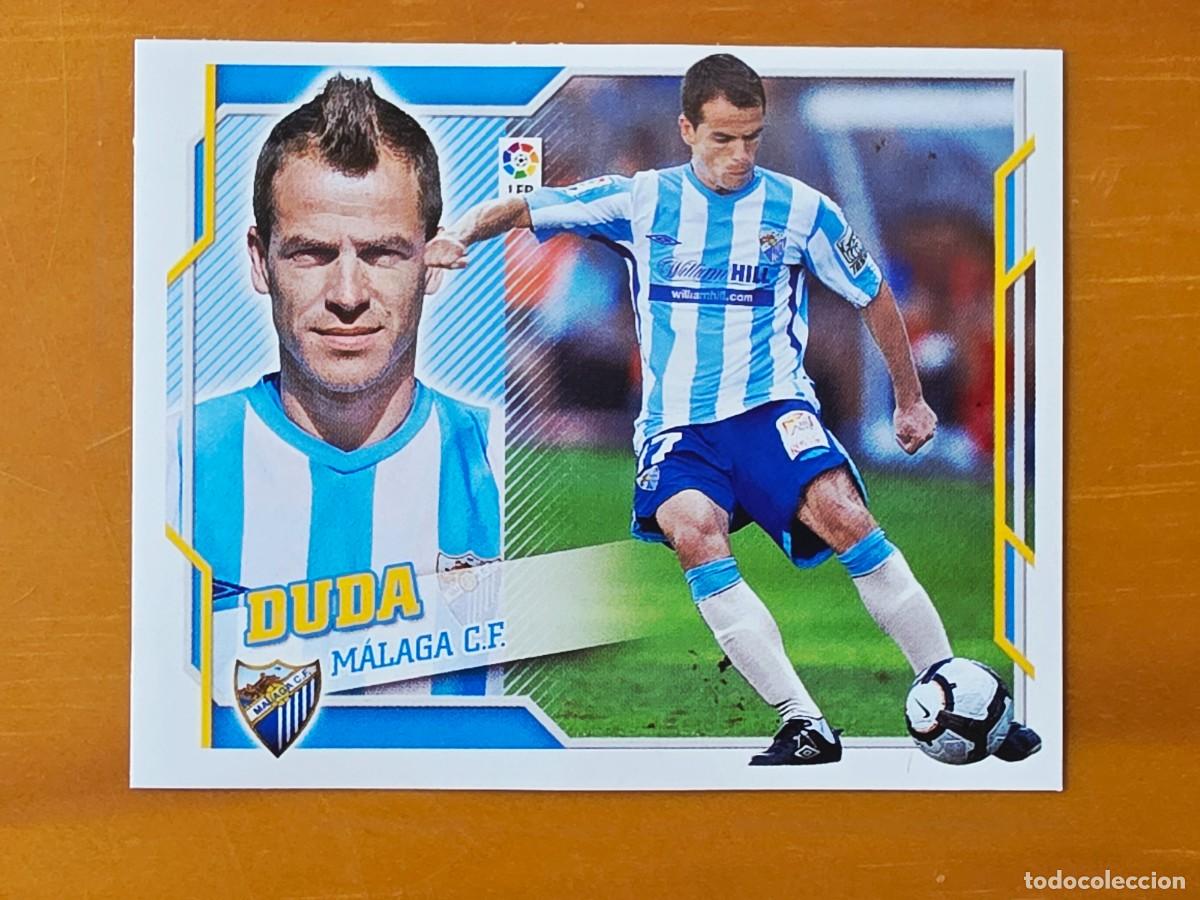 Cromos de f&uacute;tbol: 13 Duda, M&aacute;laga CF, Panini Ediciones Liga Este 2010 2011 10 11