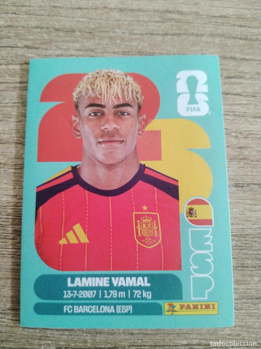 Cromos de f&uacute;tbol: CROMO MUNDIAL 2026 - ESPA&Ntilde;A ESP 15 LAMINE YAMAL