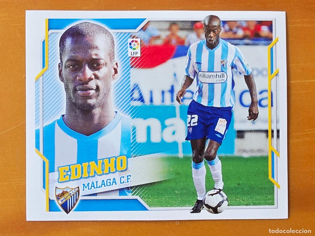 Cromos de f&uacute;tbol: 14 Edinho, M&aacute;laga CF, Panini Ediciones Liga Este 2010 2011 10 11