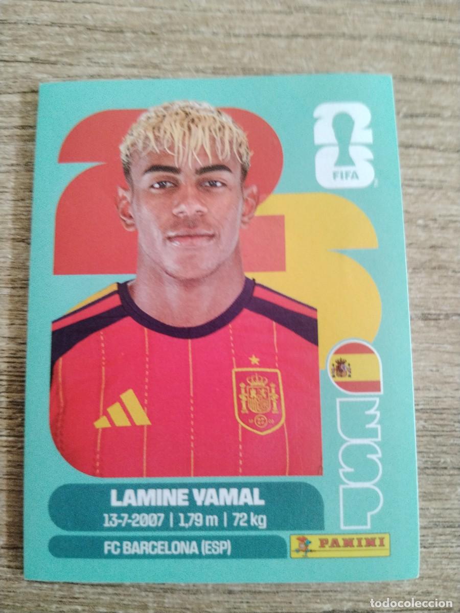 Cromos de f&uacute;tbol: CROMO MUNDIAL 2026 - ESPA&Ntilde;A ESP 15 LAMINE YAMAL