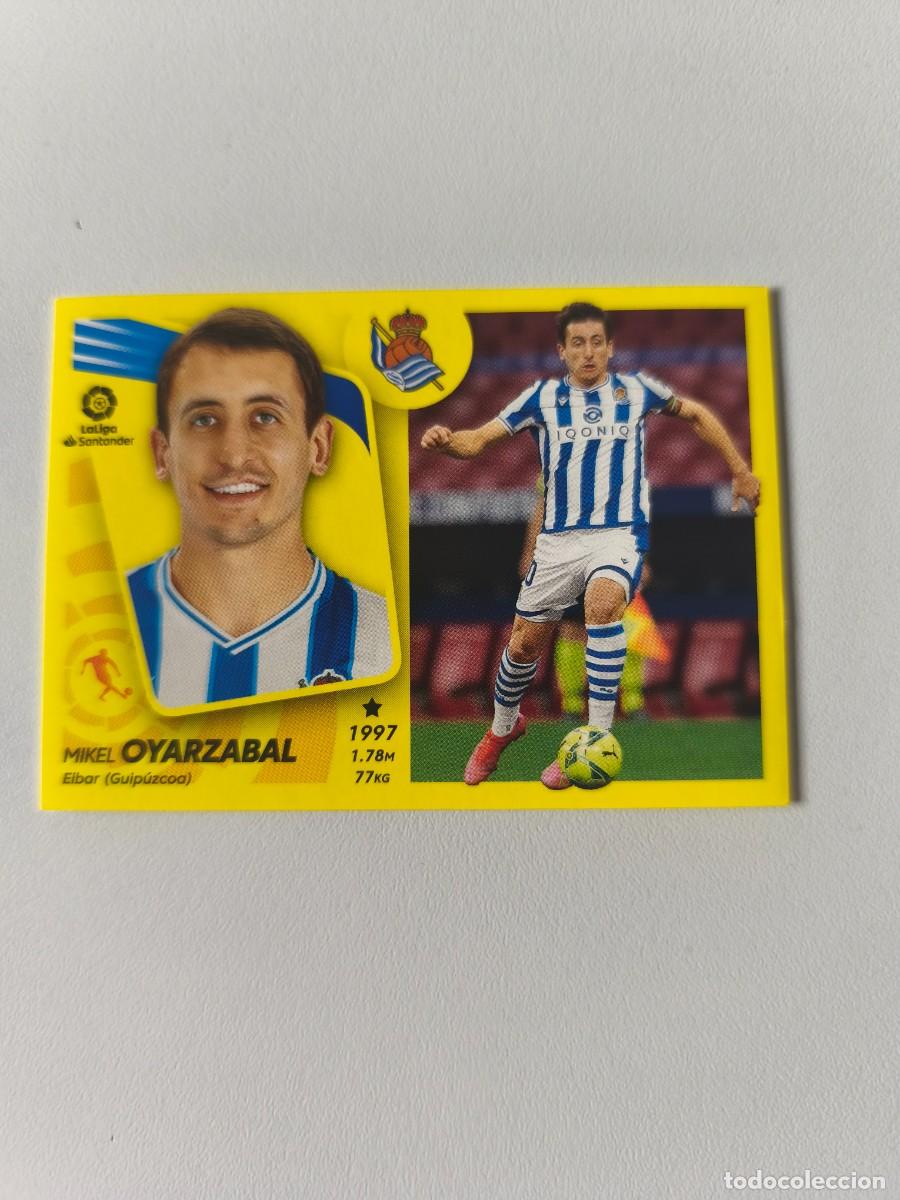 Cromos de f&uacute;tbol: LIGA ESTE 2021 2022 21 22 MIKEL OYARZABAL REAL SOCIEDAD 16 CMR2