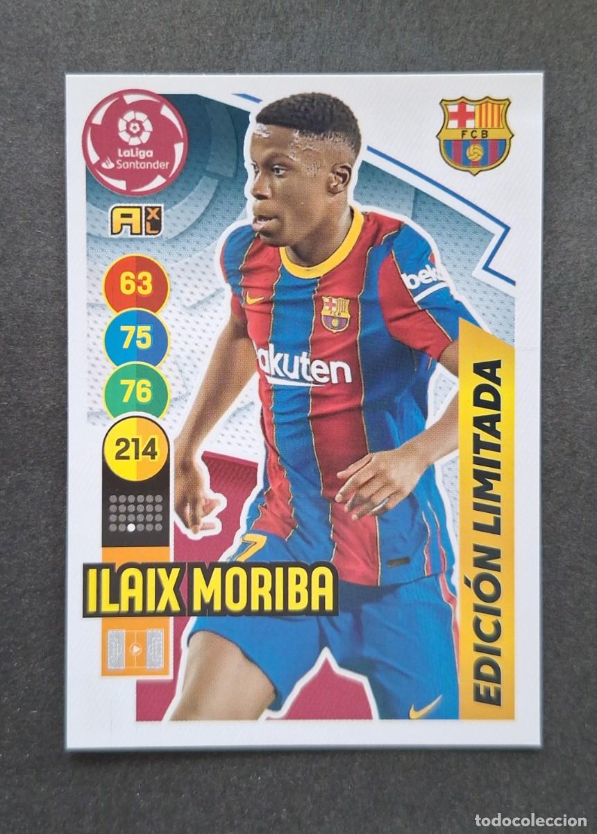 Cromos de f&uacute;tbol: L1 ILAIX MORIBA F. C. BARCELONA EDICION LIMITADA PANINI ADRENALYN XL 2020 2021 20 21