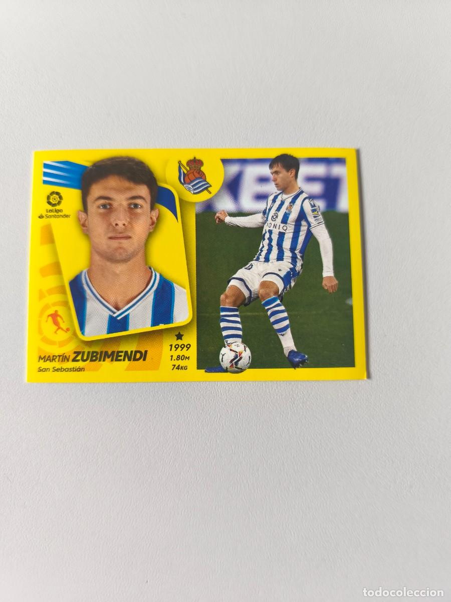Cromos de f&uacute;tbol: LIGA ESTE 2021 2022 21 22 MARTIN ZUBIMENDI REAL SOCIEDAD 12 A CMR2