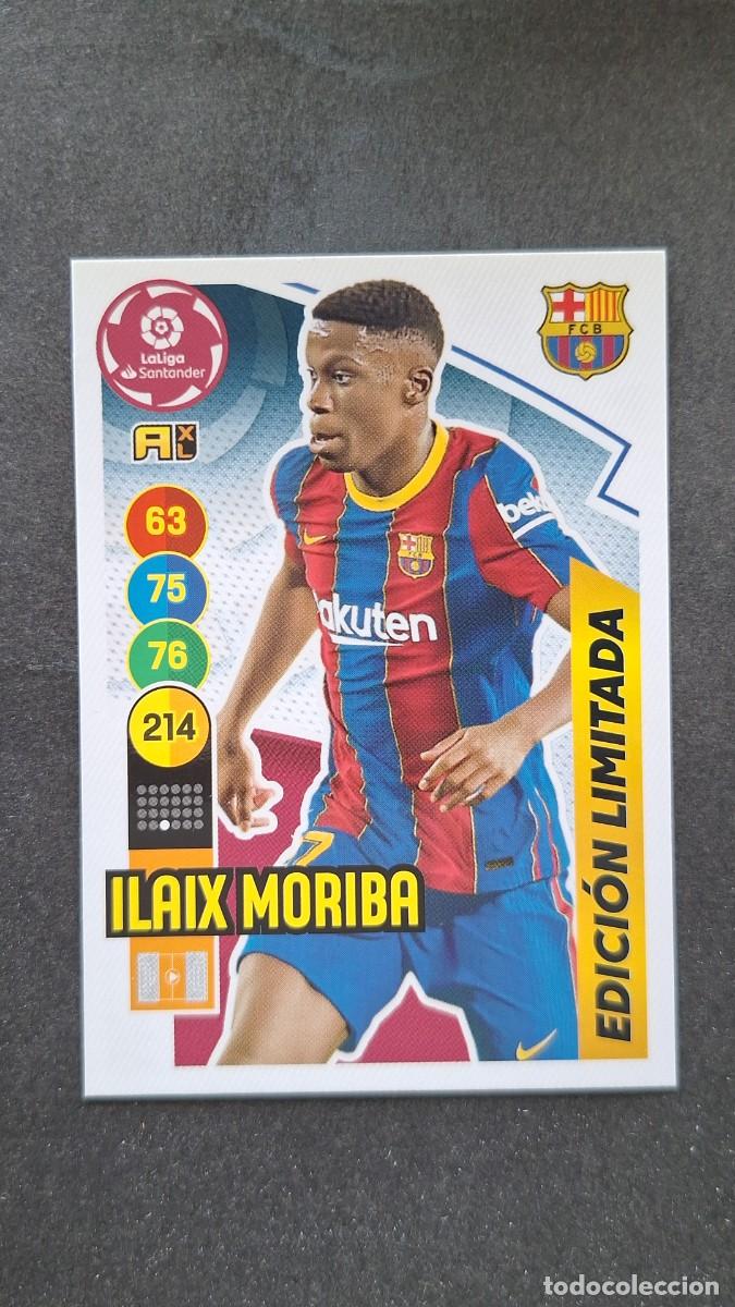 Cromos de f&uacute;tbol: L1 ILAIX MORIBA F. C. BARCELONA EDICION LIMITADA PANINI ADRENALYN XL 2020 2021 20 21