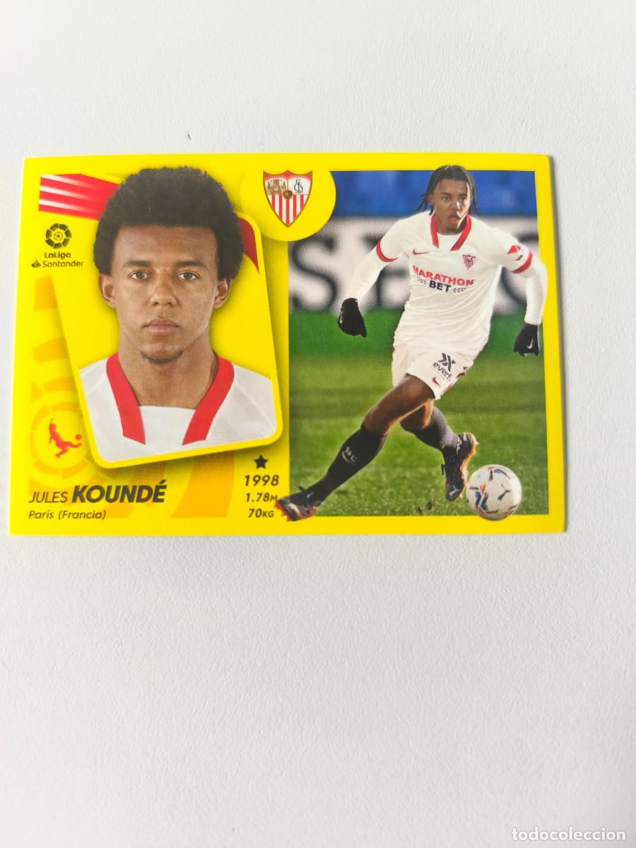 Cromos de f&uacute;tbol: LIGA ESTE 2021 2022 21 22 JULES KOUNDE SEVILLA 9 CMR2