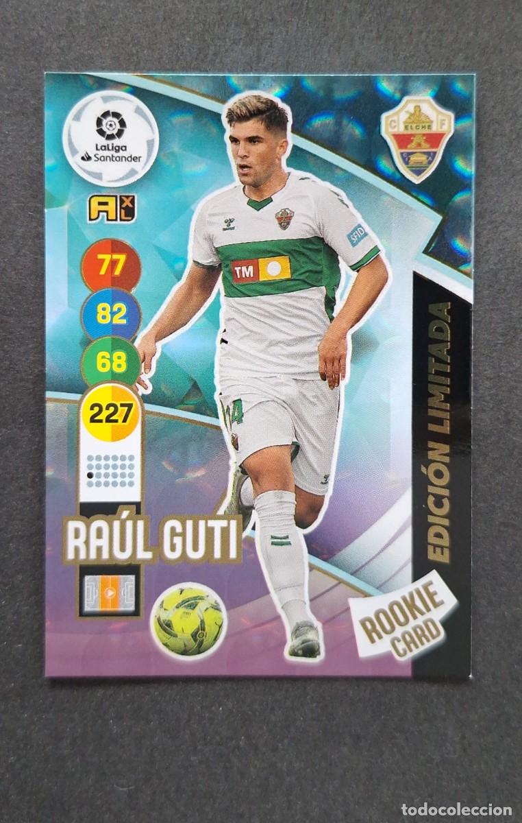 Fu&szlig;ball-Sticker: L1 RAUL GUTI ELCHE C. F. EDICION LIMITADA ROOKIE CARD PANINI ADRENALYN XL 2020 2021 20 21