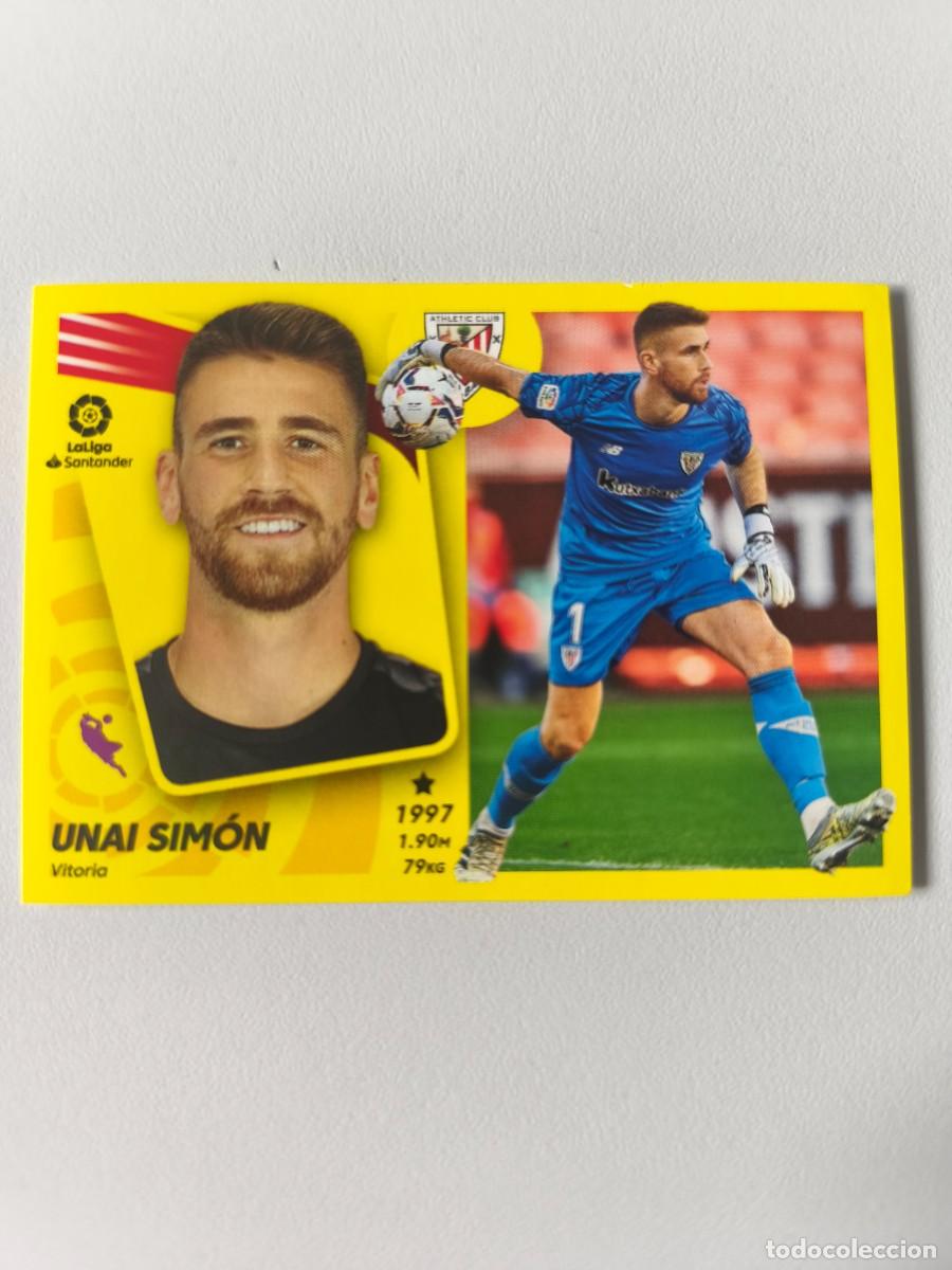 Fu&szlig;ball-Sticker: LIGA ESTE 2021 2022 21 22 UNAI SIMON ATHLETIC CLUB 5 CMR2