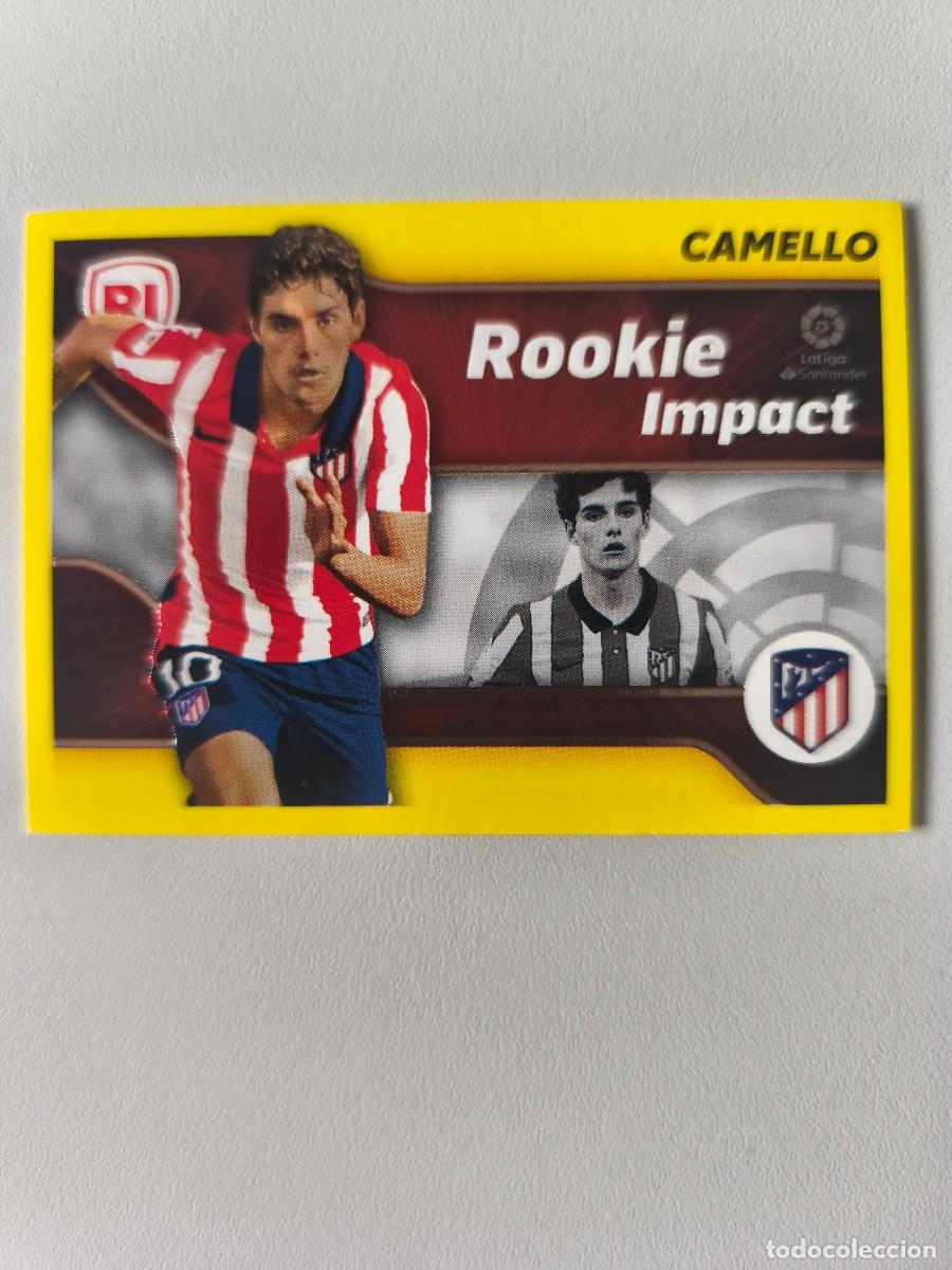 Fu&szlig;ball-Sticker: LIGA ESTE 2021 2022 21 22 CAMELLO ATLETICO DE MADRID ROOKIE IMPACT 4 CMR2