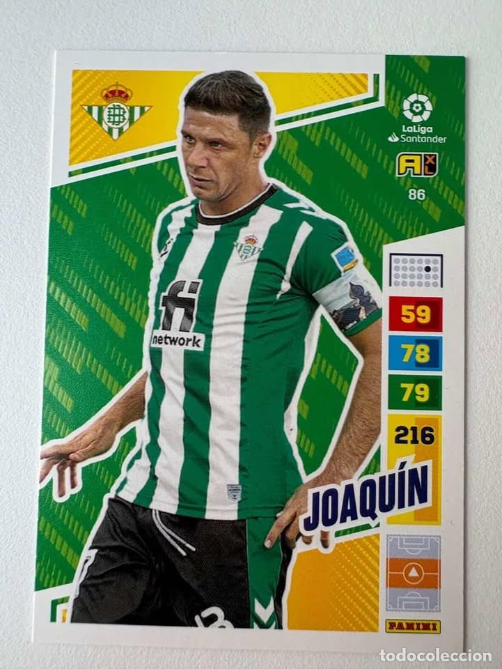 Fu&szlig;ball-Sticker: Joaqu&iacute;n Betis 86 Adrenalyn 2022-23