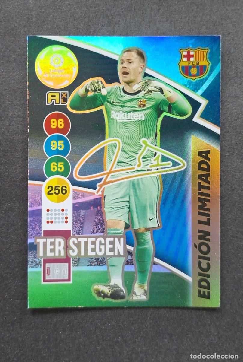 Cromos de f&uacute;tbol: L1 TER STEGEN F. C. BARCELONA EDICION LIMITADA FIRMADA PANINI ADRENALYN XL 2020 2021 20 21