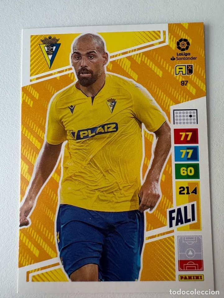 Cromos de f&uacute;tbol: Fali C&aacute;diz 97 Adrenalyn 2022-23