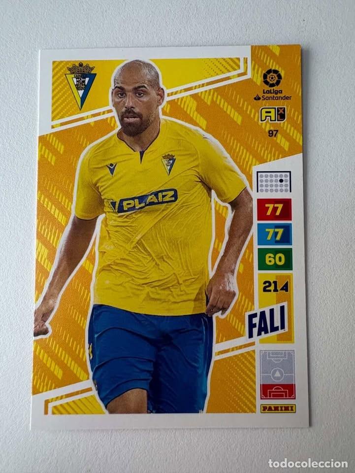 Cromos de f&uacute;tbol: Fali C&aacute;diz 97 Adrenalyn 2022-23