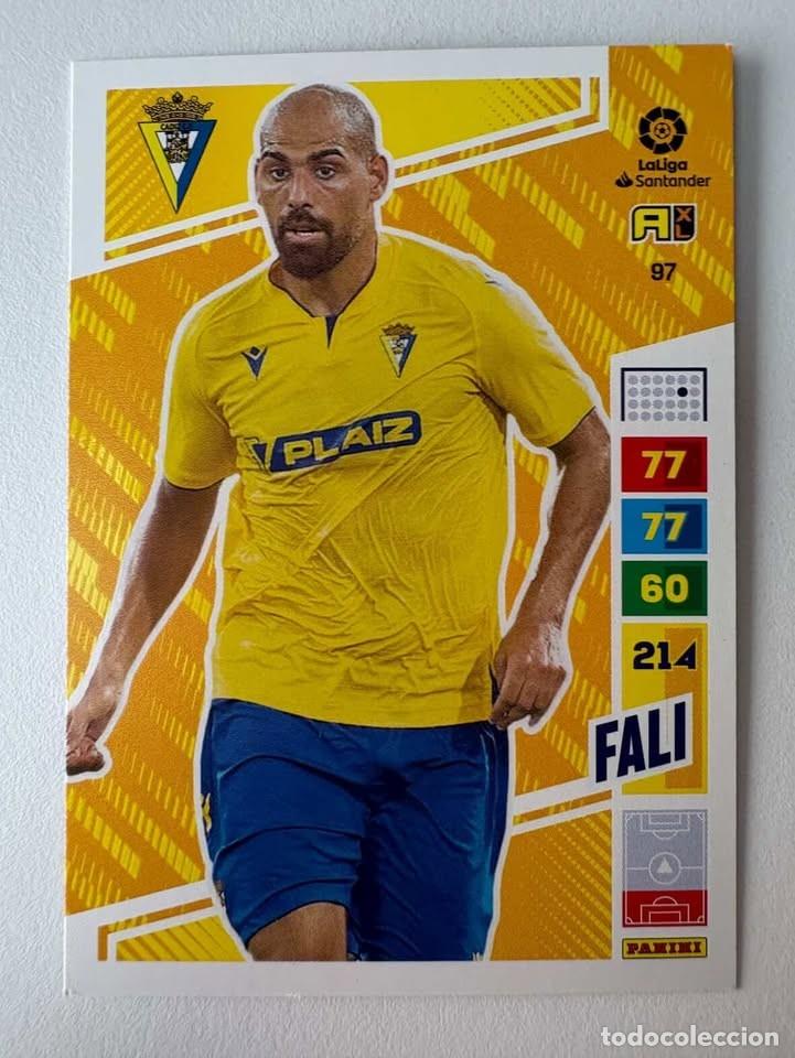 Cromos de f&uacute;tbol: Fali C&aacute;diz 97 Adrenalyn 2022-23