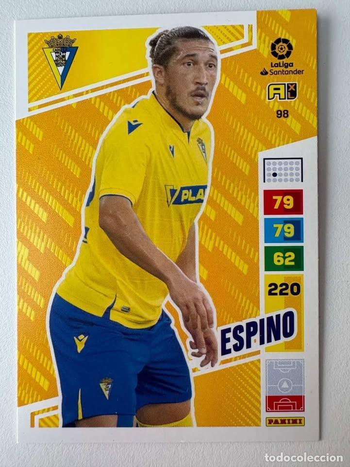 Cromos de f&uacute;tbol: Espino C&aacute;diz 98 Adrenalyn 2022-23